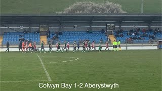 Colwyn Bay 12 Aberystwyth highlights [upl. by Weld]