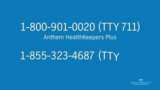 Renew your benefits with The Anthem HealthKeepers Plus Plan [upl. by Auqinat668]