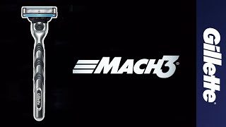 Gillette MACH3  Бритва для гладкого бритья без покраснений [upl. by Eahs644]