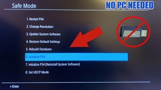 How to Reinstall PS4 System Software Without USB  In 5 EASY Steps [upl. by Remmer]