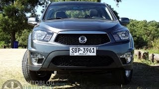 Prueba SsangYong Actyon Sports 2WD [upl. by Kamat]