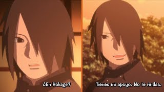 Sasuke se entera de que Sarada quiere se Hokage  Boruto Naruto Next Generations [upl. by Orville]