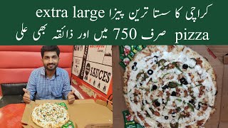 Amazing Pizzas of Food 360  Cheapest Pizza in karachi [upl. by Stafani]