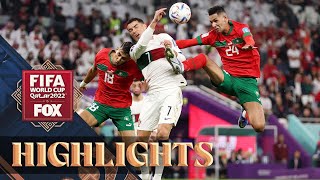 Morocco vs Portugal Highlights  2022 FIFA World Cup  Quarterfinals [upl. by Alya999]