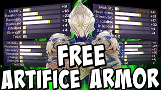 FREE amp EASY Artifice Armor Farm Solo or Group [upl. by Wearing]