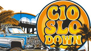 The Biggest Chevy C10 SLO Down car show Avila Beach 2024 [upl. by Wallack]