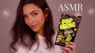 ASMR Candy Eating Intense Mouth Sounds POP ROCKS Plastic sounds [upl. by Aissirac]