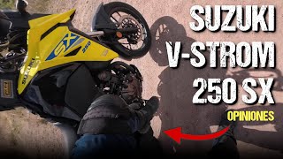 Opiniones de la Suzuki VSTROM 250 SX despues de 1000 kms  Casi un review [upl. by Charla]