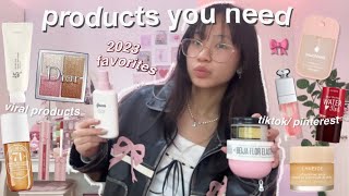 🎀 TIKTOK SHOULD MAKE YOU BUY IT high end  affordable  viral aesthetic makeup skincare review [upl. by Angelo268]