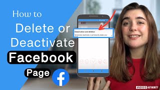 How to delete or deactivate your Facebook page [upl. by Pardo478]