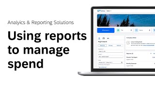 SAP Concur Analytics and Reporting Services Demo Bite [upl. by Eelrebma]