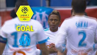 Goal Clinton NJIE 11  ESTAC Troyes  Olympique de Marseille 23 ESTACOM  201718 [upl. by Esinek]