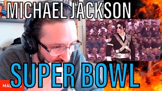 METALHEAD REACTS\ Michael Jackson  Super Bowl XXVII 1993 Halftime Show Remastered Perfomance [upl. by Nosreve867]