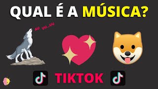 ADIVINHE A MÚSICA DO TIK TOK COM EMOJIS 🎵 01 [upl. by Mort118]