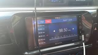 Traxx FMMelody FM 985MHz received in JeliGerik Highway before Tasik Banding [upl. by Sower]