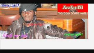 arafat dj désormais yôrôbo 5500 volts en studio avec champy kilo [upl. by Akinnor]