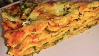 SpinatLasagne wie du sie unbedingt probieren musst Vegetarisch und unglaublich lecker [upl. by Ibrahim218]