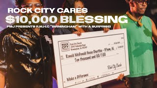 Pastor Mike Jr Presents Ronald McDonald House Charities with a Surprise Check for 10000 [upl. by Wilbert]