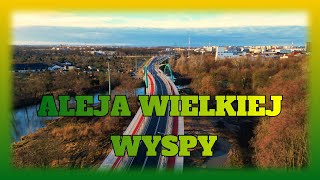 ALEJA WIELKIEJ WYSPY  LUTY 2024  Wrocław  mini 3 pro  DJI [upl. by Andreana686]