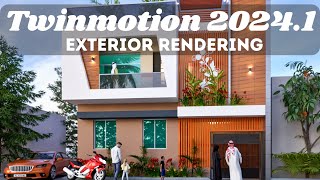 Twinmotion 20241 Exterior Rendering Tutorials 31 [upl. by Rosamond]