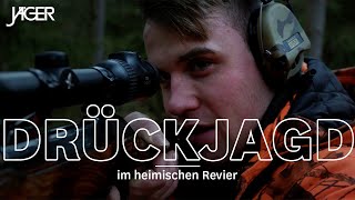 Drückjagd im heimischen Revier  JÄGER Drückjagdsaison [upl. by Tiossem]