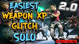 NEW EASY SOLO GOD MODE GLITCH Liberty Falls AFTER PATCH Improved Black Ops 6 Zombies  MAX WEAPON XP [upl. by Drud]