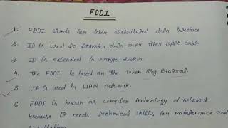 FDDI [upl. by Mellar908]