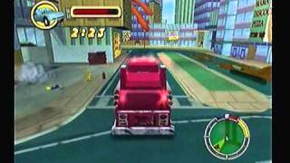 Lets Play The Simpsons Hit and Run PS2 Part 08 [upl. by Netsyrc]