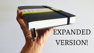 New Moleskine Notebook Expanded Version [upl. by Rinum]