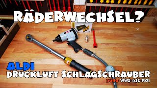 Aldi  Duro Druckluft Schlagschrauber WWSDSSR01 [upl. by Dolhenty]