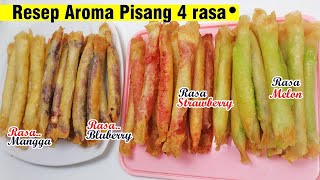 RESEP LENGKAP CARA MEMBUAT AROMA PISANG 4 RASA  IDE BISNIS KEKINIAN WAJIB COBA [upl. by Nilrev160]