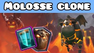 Le DECK MOLOSSE CLONE fonctionne toujours  sur Clash Royale [upl. by Duile]