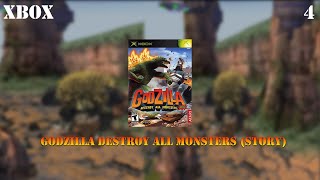 Godzilla Destroy All Monsters  Adventure Mode  Anguirus Playthrough [upl. by Yenahteb362]