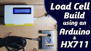 How to use a Load Cell Strain gauge using Arduino HX711 and LCD Display [upl. by Yelnik]