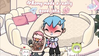 Romy 🌼🌼made a 🌸really🌸 good joke ⁠つ⁠✧⁠ω⁠✧⁠⁠つ👶🏻😭🫶🏻🌼avatarworld 🌸tocaworld short [upl. by Cobby780]