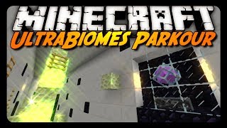 Minecraft ULTRABIOMES PARKOUR w CavemanFilms [upl. by Spancake]