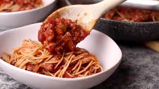 Chicken Spaghetti Bolognese [upl. by Annaul]