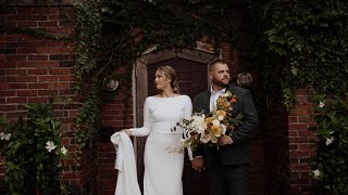 Beautiful Intimate Wedding  Bohemian Gardens Omaha  Jessica amp Tyler  The Brietzkes [upl. by Oaht]