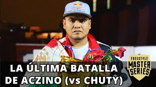 ¡LA ULTIMA BATALLA DE ACZINO vs CHUTY  FMS INTERNACIONAL 2020  LA GRAN FINAL [upl. by Anned]