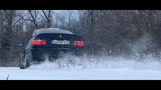 Winter fun BMW e46 330d [upl. by Lohcin]