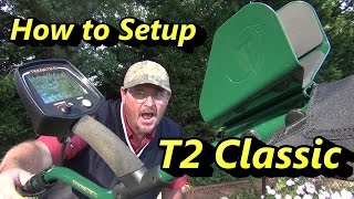 How to Set Up the Teknetics T2 Classic Green Metal Detector [upl. by Toffey689]