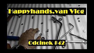 Happyhandsvan  VW T4  Van Conversion  Odc42 Zabawa z nitonakrętkami i podłoga na swoim miejscu [upl. by Clementine]