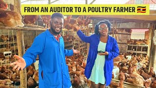 She Quit Her Professional Career To Do Poultry Farming amp Now Earns Millions In Uganda 🇺🇬 [upl. by Anayrb100]