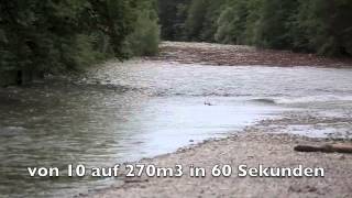 Emme Hochwasser  Anschuss 4 Juli 2012 [upl. by Ravert235]