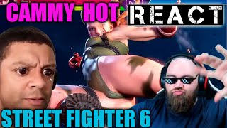 REACT DANILO JOGANDO STREET FIGHTER COM A CAMMY [upl. by Eyllek]