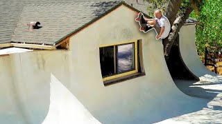 The Craziest Backyard Skateparks [upl. by Lemhaj]