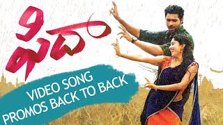 Fidaa Video Songs Trailers Back To Back  Varun Tej Sai Pallavi [upl. by Nitsyrk]