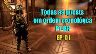 The Elder Scrolls Online O caminho do Loremaster EP01 Soul Shriven in Coldharbour PTBR [upl. by Assenna93]