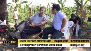 entrevista a Joaquín Cosío de la película La Vida Precoz y Breve de Sabina Rivas [upl. by Can]