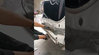 Manual correcting process of car anticollision beam [upl. by Esdras]